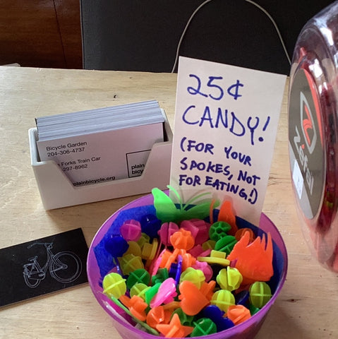 25-Cent Spoke Candy