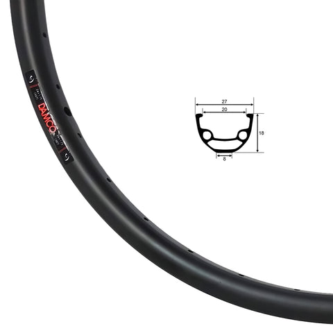 24" - 36H - Double Wall - Damco Rim