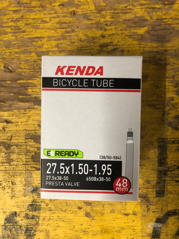 27.5" x 1.50 - 1.95" (584/650b) Presta 48mm- Kenda Tube