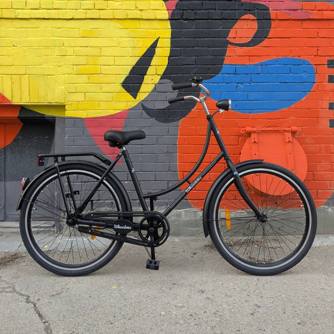 Porteur Granny Bars Chrome Steel 590 mm Wide – Plain Bicycle