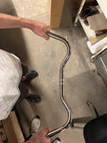 Ergotech Handlebars - Chromed Steel - 560mm Wide