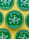 Bear Face Winnipeg Achievement Stickers