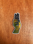 Handshake Sticker - Gold