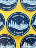 Bear Face Winnipeg Achievement Stickers