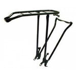 Steco Tour Rear Rack - 28" - Black - With Folding Stand