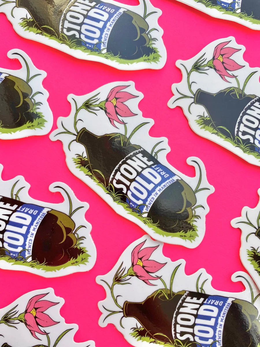 Sticker - Cold As A Stone – Plain Bicycle
