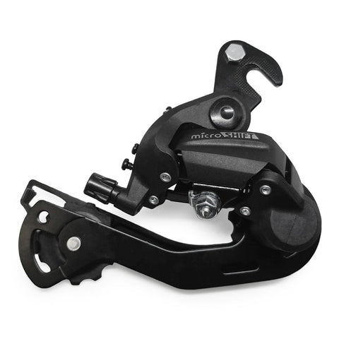 MicroSHIFT Rear Derailleur - 6/7-Speed - Long or Short Cage - Includes Removable Bracket